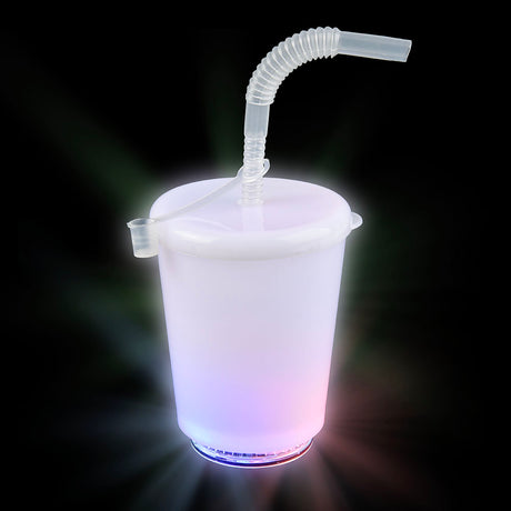 Light-Up Tumbler With Straw (12oz)