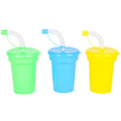 Neon Sipper Cups 6 oz (1 DZ)