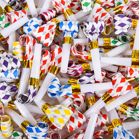 Party Blow Outs 11" (144 Pc Poly Bag)