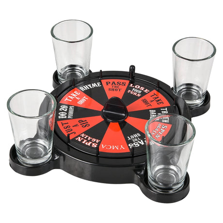 Spinning Drinking Game 6.5" Set