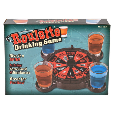 Spinning Drinking Game 6.5" Set