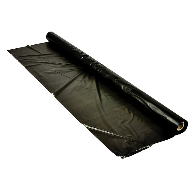 Black Plastic Tablecloth Roll (1 RL)