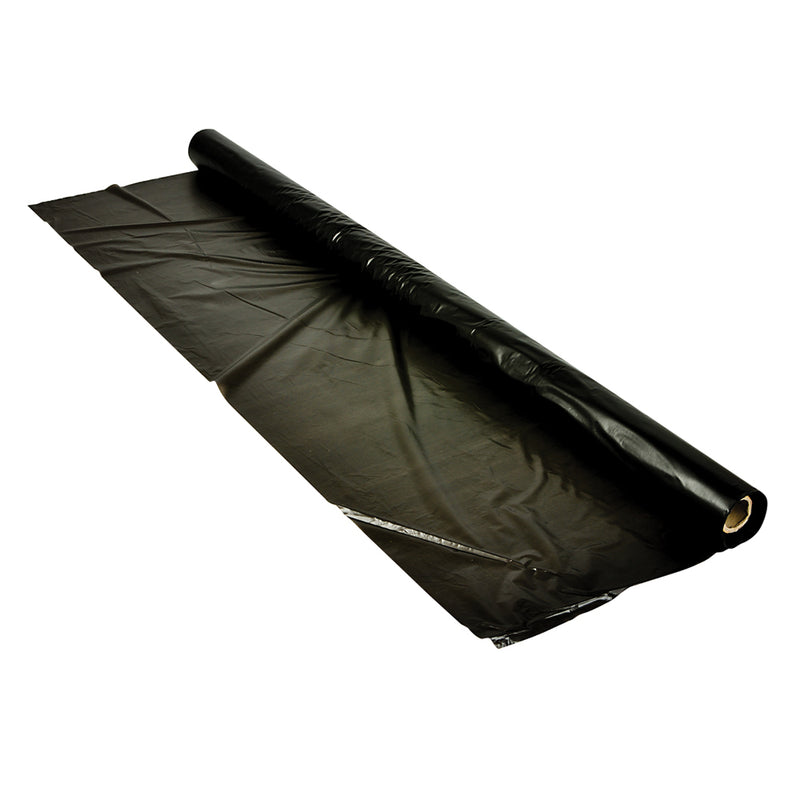 Black Plastic Tablecloth Roll (1 RL)
