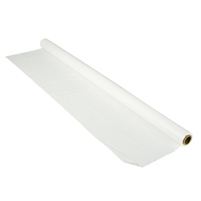 White Tablecloth Roll 1 Mil 100" x 40" (1 RL)