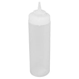 Winco Wide-Mouth Squeeze Bottle, Clear, 32 Oz