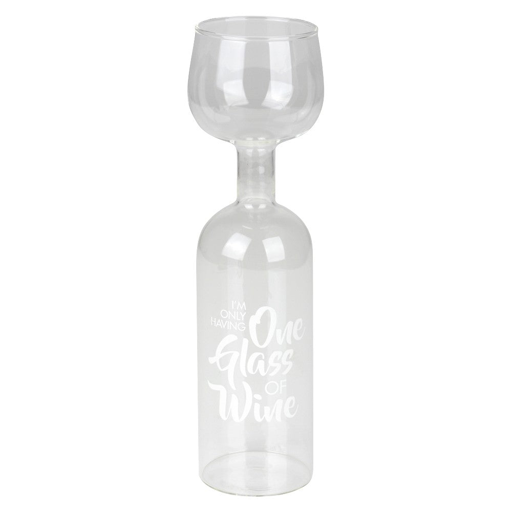 Wine Bottle Glass
