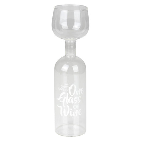 Wine Bottle Glass
