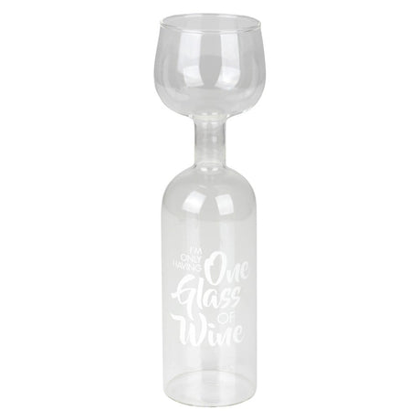 Wine Bottle Glass