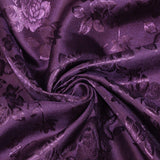 Floral Jacquard Satin Fabric - Floral Woven Brocade, 60" Width