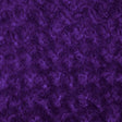 Purple Minky Rosebud Fabric,