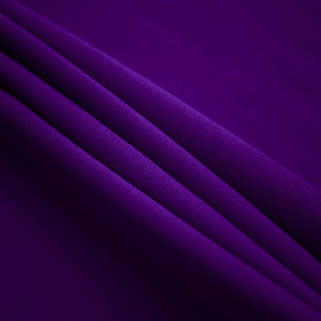 Purple Polyester Poplin (60″) Fabric,