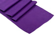 Purple Polyester Table Runner