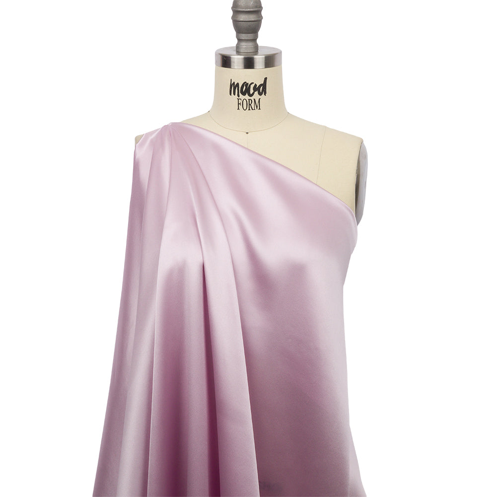 Silk Charmeuse 44" - Lavender Fog - Premium Collection