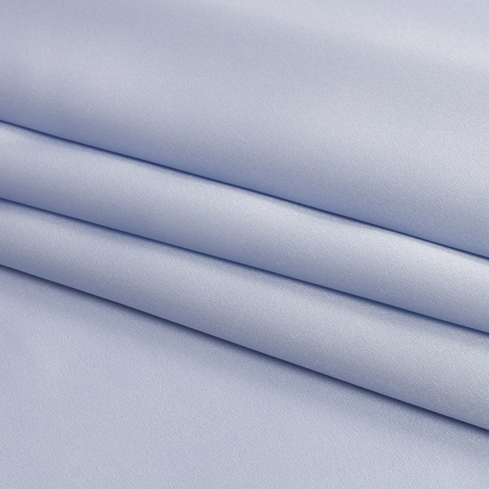 Silk Charmeuse 44" - Icelandic Blue - Premium Collection