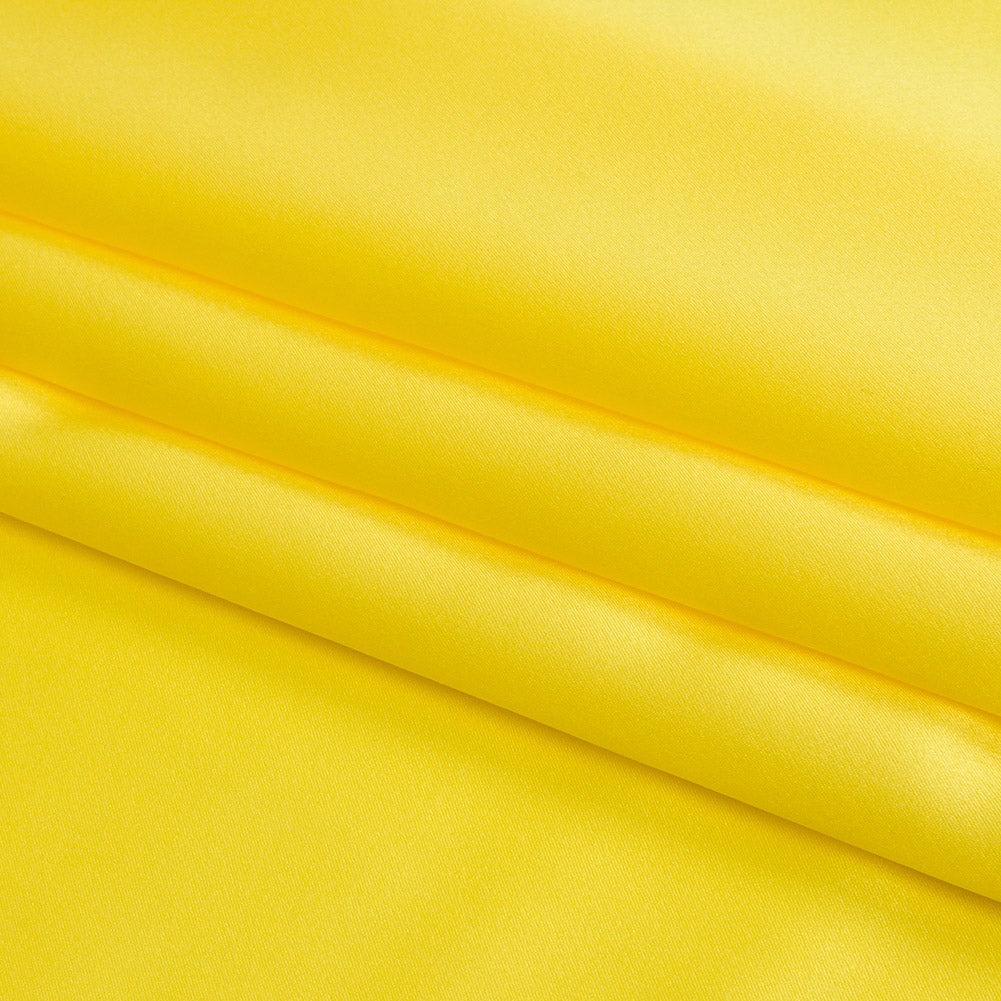 Silk Charmeuse 44" - Buttercup Yellow - Premium Collection
