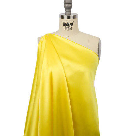 Silk Charmeuse 44" - Buttercup Yellow - Premium Collection