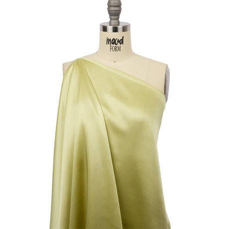 Silk Charmeuse 44" - Linden Green - Premium Collection