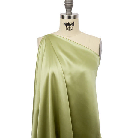 Silk Charmeuse 44" - Nile Green - Premium Collection