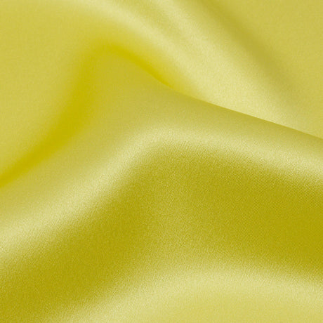 Silk Charmeuse 44" - Sunny Lime - Premium Collection