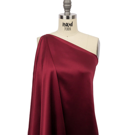Silk Charmeuse 44" - Port - Premium Collection