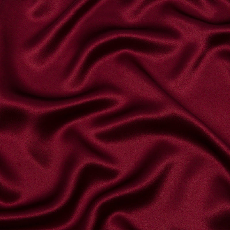 Silk Charmeuse 44" - Port - Premium Collection
