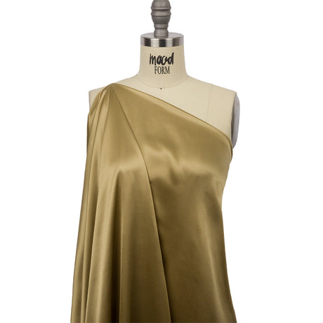 Silk Charmeuse 44" - Sage Green - Premium Collection