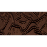 Silk Charmeuse 44" - Chocolate - Premium Collection