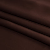 Silk Charmeuse 44" - Dark Brown - Premium Collection