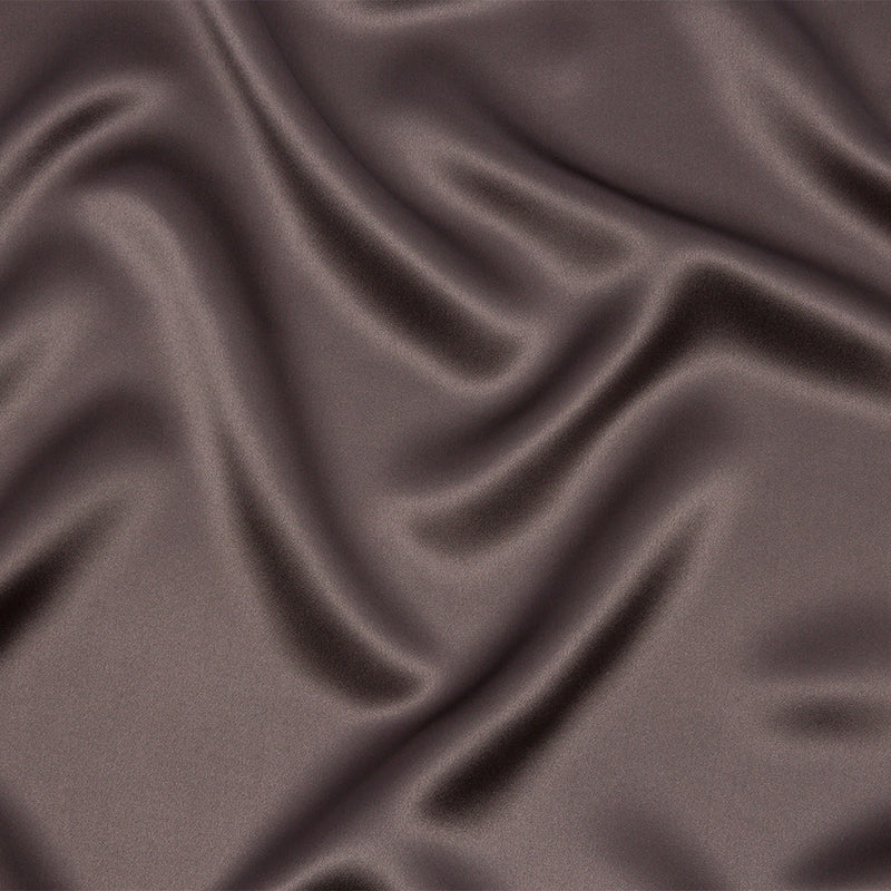 Silk Charmeuse 44" - Dark Silver - Premium Collection