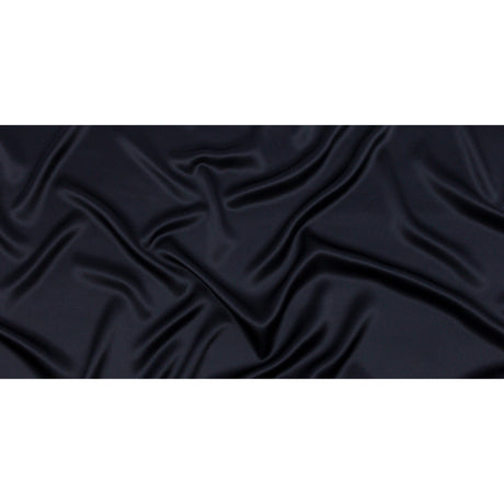 Silk Charmeuse 44" - Midnight - Premium Collection