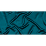 Silk Charmeuse 44" - Deep Teal - Premium Collection