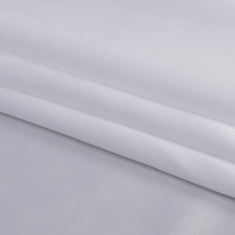 Silk Charmeuse 54" - Bright White - Premium Collection