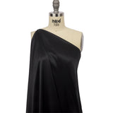 Silk Charmeuse 54" - Black - Premium Collection