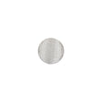 Mood Exclusive Bright White Silk Covered Button - 16L/10mm