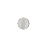 Mood Exclusive Bright White Silk Covered Button - 16L/10mm