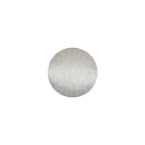 Mood Exclusive Bright White Silk Covered Button - 20L/12.5mm