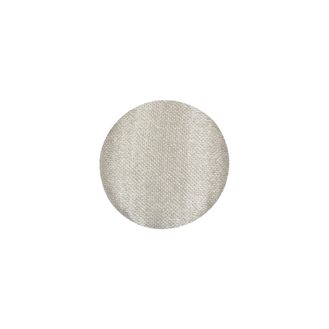Mood Exclusive Antique White Silk Covered Button - 24L/15mm