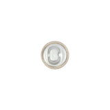 Mood Exclusive Tapioca Silk Covered Button - 16L/10mm