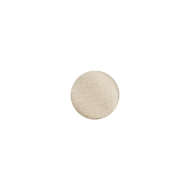 Mood Exclusive Tapioca Silk Covered Button - 16L/10mm