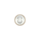 Mood Exclusive Tapioca Silk Covered Button - 18L/11.5mm