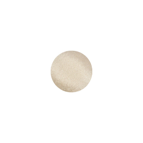 Mood Exclusive Tapioca Silk Covered Button - 18L/11.5mm
