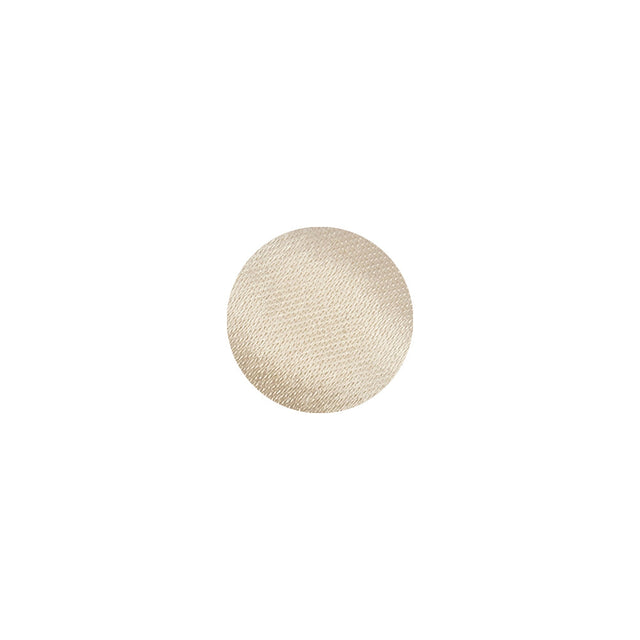 Mood Exclusive Tapioca Silk Covered Button - 18L/11.5mm