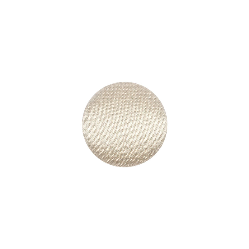 Mood Exclusive Tapioca Silk Covered Button - 20L/12.5mm
