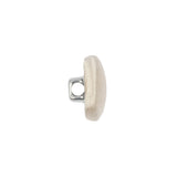 Mood Exclusive Tapioca Silk Covered Button - 24L/15mm