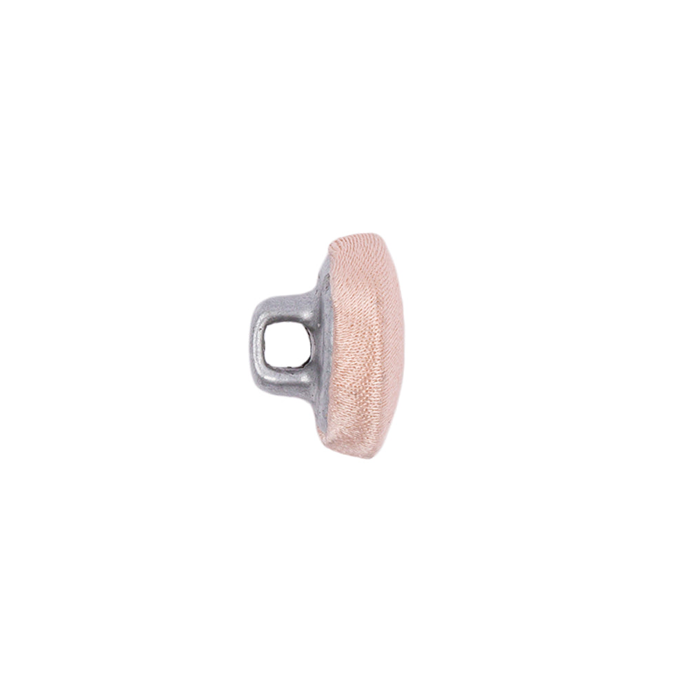 Mood Exclusive Pale Blush Silk Covered Button - 20L/12.5mm