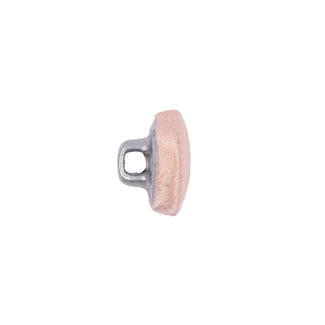 Mood Exclusive Pale Blush Silk Covered Button - 20L/12.5mm