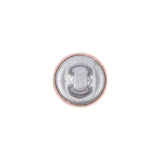 Mood Exclusive Pale Blush Silk Covered Button - 20L/12.5mm