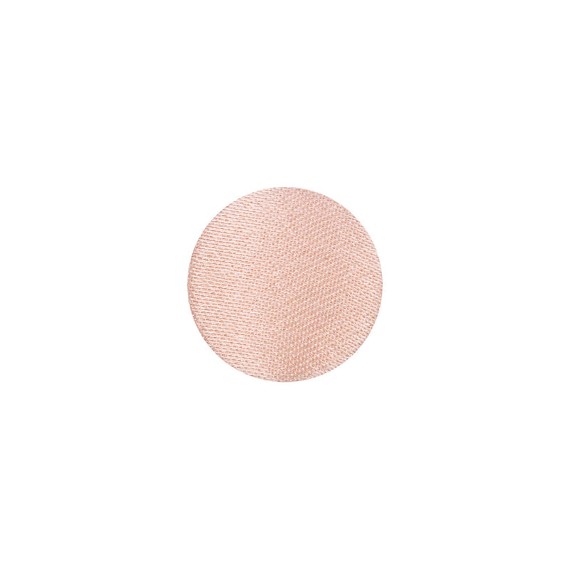 Mood Exclusive Pale Blush Silk Covered Button - 20L/12.5mm