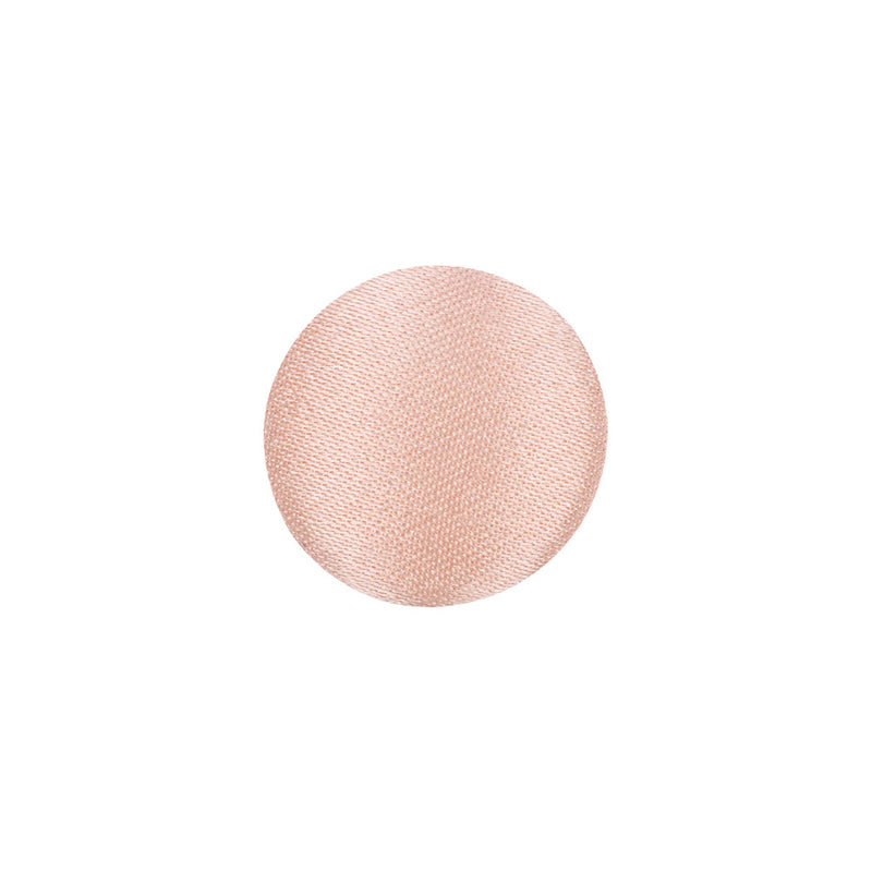 Mood Exclusive Pale Blush Silk Covered Button - 24L/15mm
