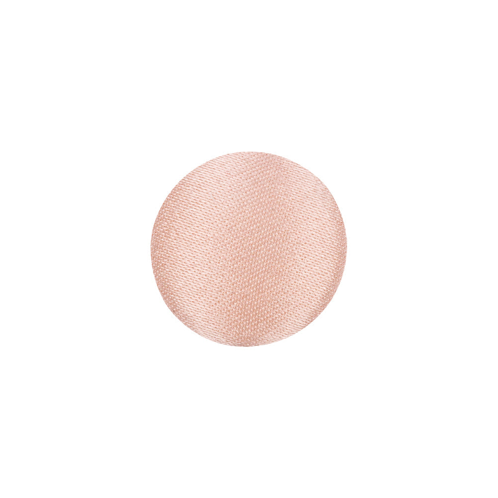 Mood Exclusive Pale Blush Silk Covered Button - 24L/15mm